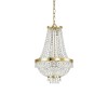 Lustre Empire Montgolfière CAESAR Or 6x40W IDEAL LUX 114729