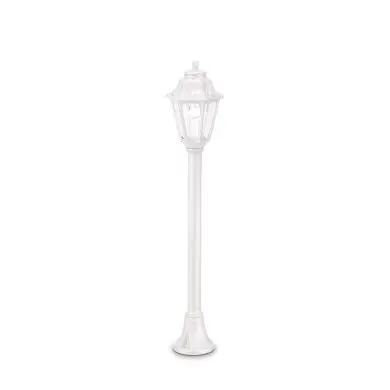 Lampadaire exterieur extérieur ANNA Blanc 1x60W IDEAL LUX 120454