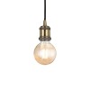 Suspension FRIDA Brun E27 1x60W IDEAL LUX 122083