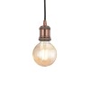 Suspension FRIDA Cuivre E27 1x60W IDEAL LUX 122106