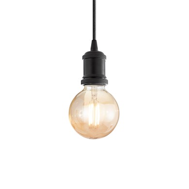 Suspension FRIDA Noir E27 1x60W IDEAL LUX 139425