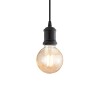 Suspension FRIDA Noir E27 1x60W IDEAL LUX 139425