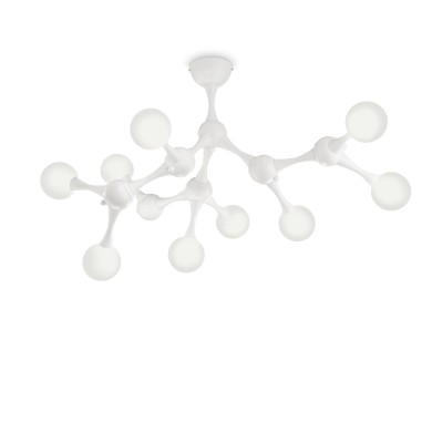 Plafonnier NODINO Blanc 9x15W IDEAL LUX 149622