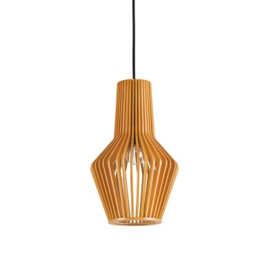 Suspension CITRUS-1 SP1 Bois 60W max IDEAL LUX 159843