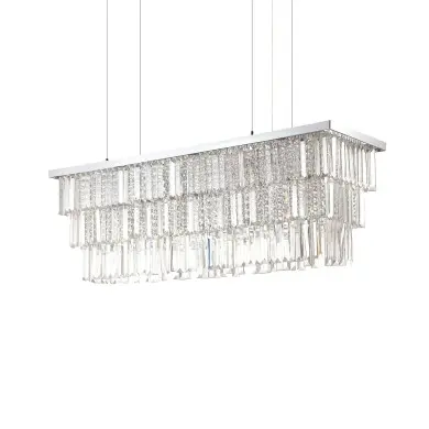 Lustre MARTINEZ SP8 Transparent 40W max IDEAL LUX 166360