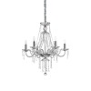 Lustre AMADEUS SP6 Transparent 40W max IDEAL LUX 168753