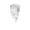 Plafonnier CARLTON PL8 Transparent 40W max IDEAL LUX 168920