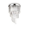 Plafonnier CARLTON PL12 Transparent 40W max IDEAL LUX 168937