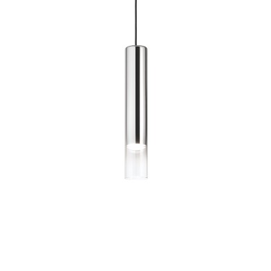 Suspension LOOK Chrome GU10 1x28W IDEAL LUX 194806