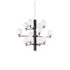 Suspension COPERNICO Noir G9 12x40W IDEAL LUX 197319