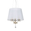 Lustre PEGASO Laiton satiné E14 3x40W IDEAL LUX 197715