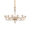 Lustre BRIGITTA Ambré E14 12x40W IDEAL LUX 199405