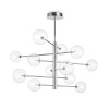 Suspension EQUINOXE Chrome G4 12x2W IDEAL LUX 200118