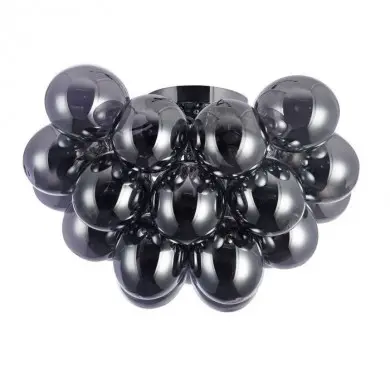 Plafonnier Boule Balbo Nickel 8x28W G9 Fumée MAY_MOD112CL-08N MOD112CL-08N Plafonnier Boule Balbo Nickel 8x28W G9 Fumée MAYTONI MOD112CL-08N