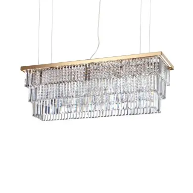 Suspension MARTINEZ Or E14 8x40W IDEAL LUX 213583
