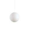 Suspension CARTA Blanc 1xE27 25W D40 IDEAL LUX 226033