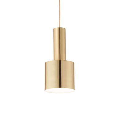 Suspension HOLLY Laiton satiné 1xE27 60W IDEAL LUX 231570