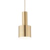 Suspension HOLLY Laiton satiné 1xE27 60W IDEAL LUX 231570