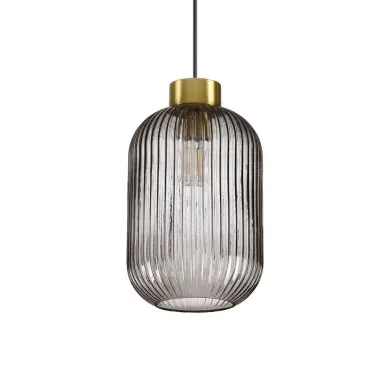 Suspension MINT Fumé Noir 1xE27 60W D20 IDEAL LUX 237510