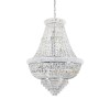 Lustre Suspension Montgolfiere DUBAI Chromé 24xE14 40W IDEAL LUX 243597