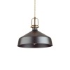 Suspension ERIS2 Noir 1xE27 60W IDEAL LUX 249063