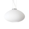 Suspension Plisse' 1x60W E27 Chromé H360 IDEAL LUX 264523