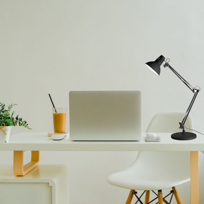 Lampe Wally 1x42W E27 Noir IDEAL LUX 265278