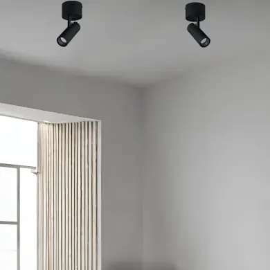 Plafonnier PLAY Noir 1x7W IDEAL LUX 268101