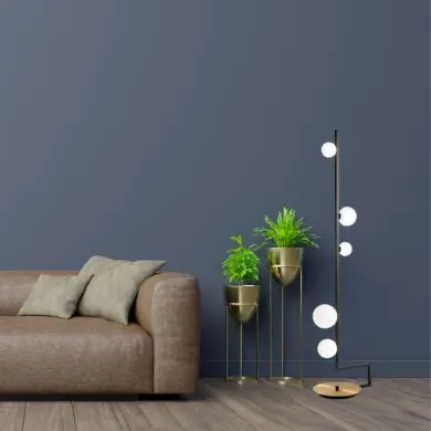 Lampadaire Birds 5x15W G9 Noir IDEAL LUX 273662