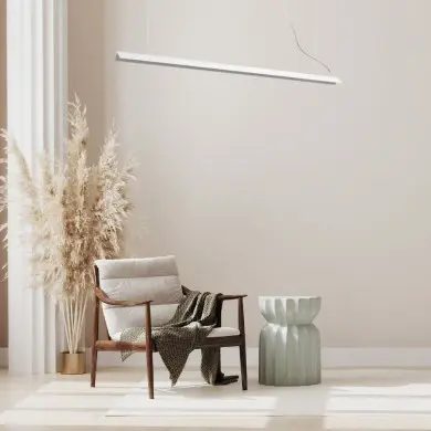 Suspension V-Line 1x20W LED Blanc IDEAL LUX 275369