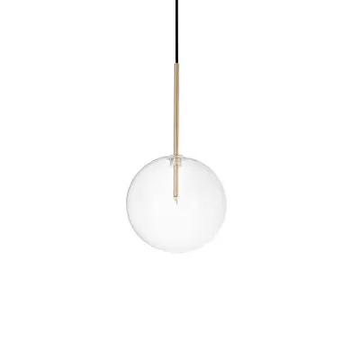 Suspension Boule Equinoxe 1x2W G4 Laiton D200 IDEAL LUX 277387