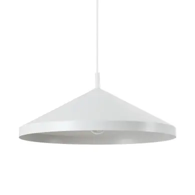 Suspension Yurta 1x60W E27 Blanc D500 IDEAL LUX 285160