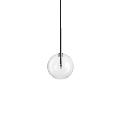 Suspension Boule Equinoxe 1x2W G4 Chromé D150 IDEAL LUX 306537