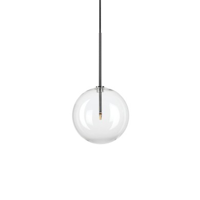 Suspension Boule Equinoxe 1x2W G4 Chromé D200 IDEAL LUX 306544