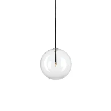 Suspension Boule Equinoxe 1x2W G4 Chromé D200 IDEAL LUX 306544