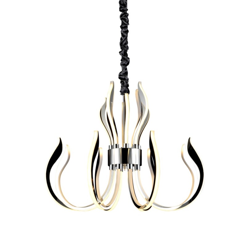 Suspension VERSAILLES Chromé  LED 1x155W MANTRA 5561