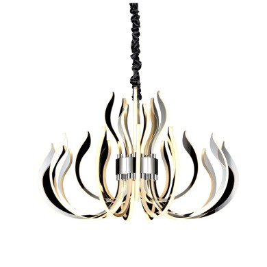 Suspension VERSAILLES Chromé  LED 1x256W MANTRA 5560