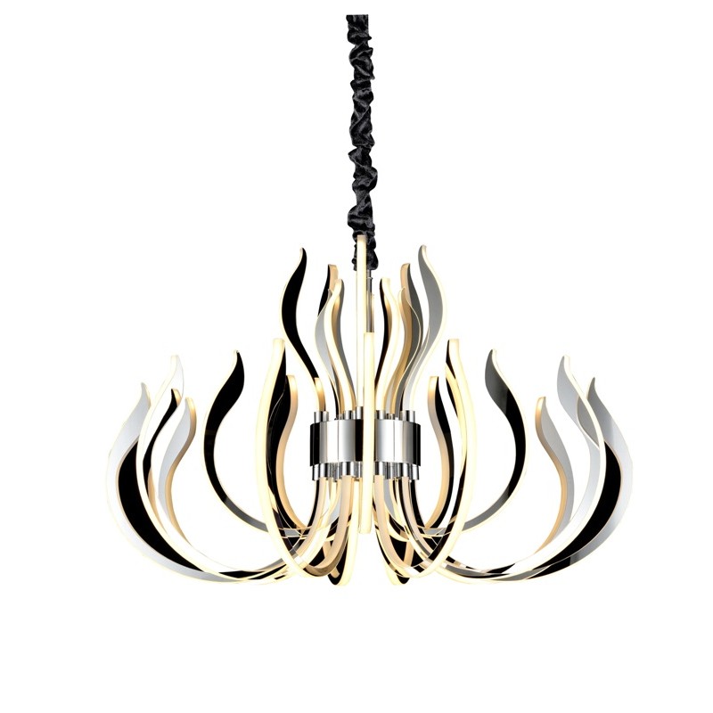 Suspension VERSAILLES Chromé  LED 1x256W MANTRA 5560