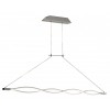 Suspension SAHARA Argenté Chromé  LED 1x36W 4860 MANTRA 4860