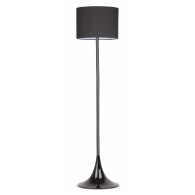 Lampadaire Moderne Black 1x60W E27 Noir FARO 29764