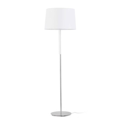 Lampadaire VOLTA E27 20W BLANC FARO 20029