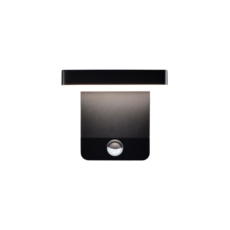 Applique extérieur COOPER 20W LED Noir Détecteur L17 MANTRA 8477