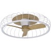 Ventilateur Plafond Nature 79cm Bois Blanc MANTRA 7809