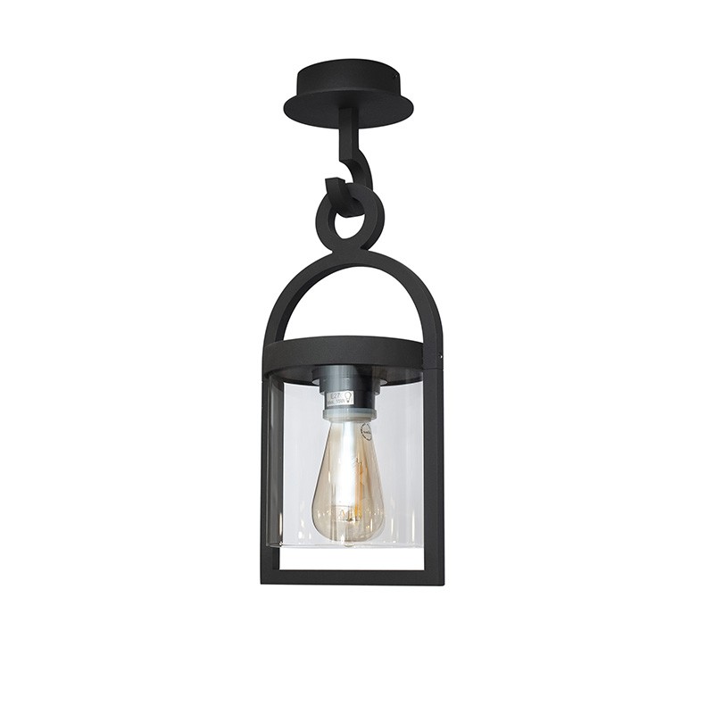 Plafonnier MAYA Gris Foncé 1x20W Max H44,5 MANTRA 6553