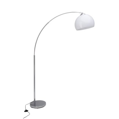Lampadaire VESSA 1x60W E27 CHROME BLANC BRILLIANT 92940/75