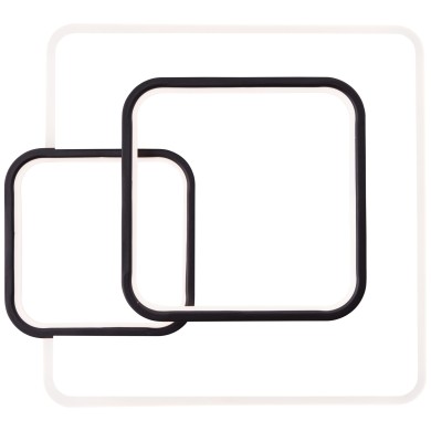 Plafonnier REZIA 1x32W Blanc Noir BRILLIANT G99387_75