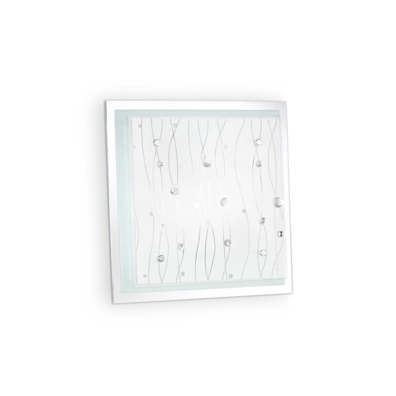 Plafonnier OCEAN Transparent 2x60W IDEAL LUX 081434