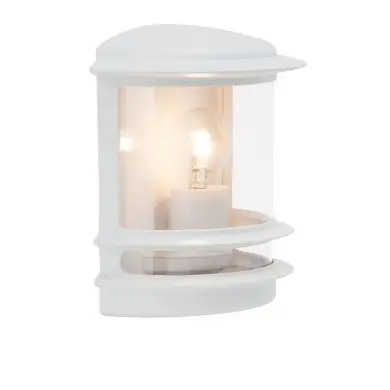 Applique extérieur HOLLYWOOD blanc 1x60W BRILLIANT 47880/05