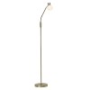 Lampadaire PHILO 1x3W E14 LAITON POLI BLANC BRILLIANT G16358/18