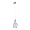 Suspension Eustoma Nickel 1x40W E14 Transparent MAYTONI MOD238-PL-01-TR